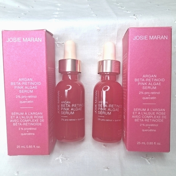 JOSIE MARAN Other - Josie Maran Beta-Retinoid Pink Algae x2 Full Size 2% Pro-Retinol